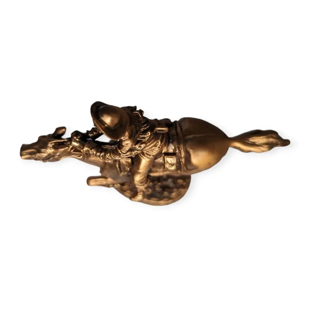 Vintage 1998 Hallmark Keepsake Ornament Pony Express Rider The Old West